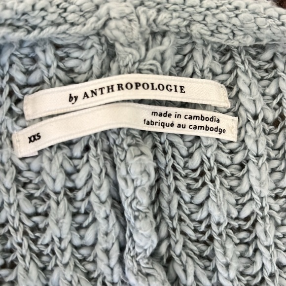 Anthropologie Cropped oversized Batwing Sweater - Picture 11 of 12
